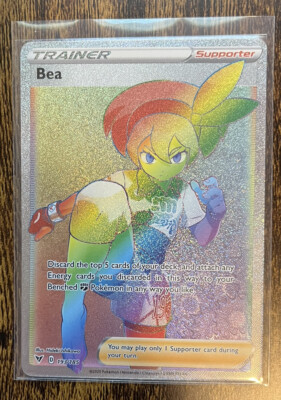 bea rainbow pokemon card The Most Valuable Vivid Voltage Cards In The TCG Trainer Form Bea 193/185 Vivid Voltage Full