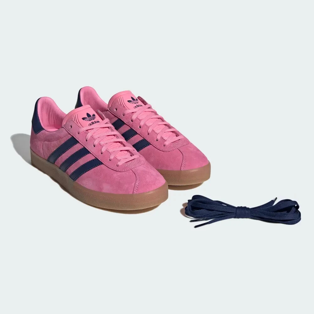 Adidas Originals Gazelle 85 Scarlett Dark Blue pink suede ID0846