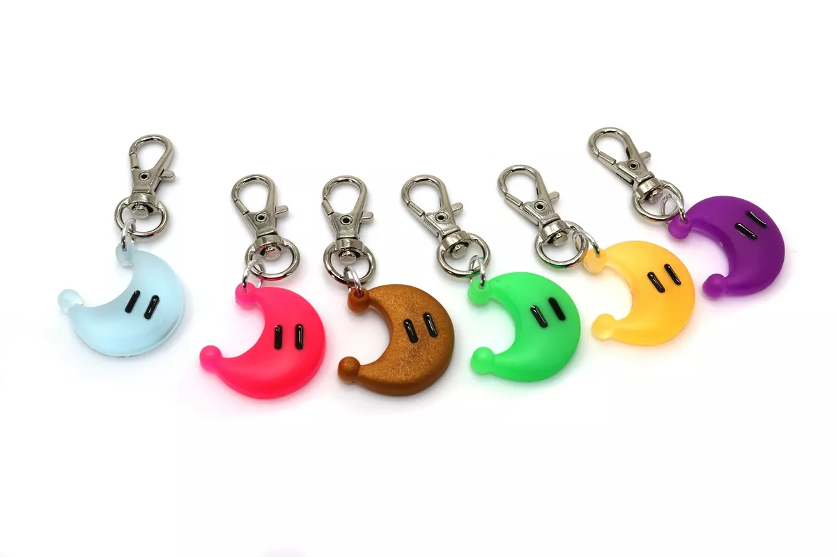 Power Moon Keychain Glow in the Dark / Necklace - Super Mario Odyssey -  Nintendo