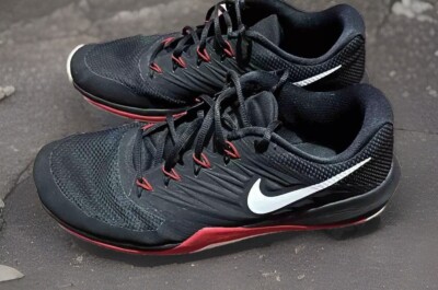 Size 10.5 - Nike Lunar Prime Iron 2 Black Gym Red 2018