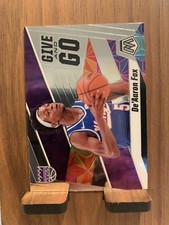 2019-20 Panini Mosaic - Give and Go #3 De'Aaron Fox
