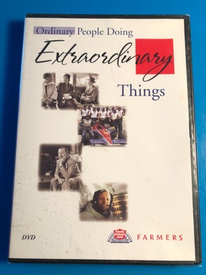Ordinary People Doing Extraordinary Things (DVD)...  .....BRAND NEW & SEALED!