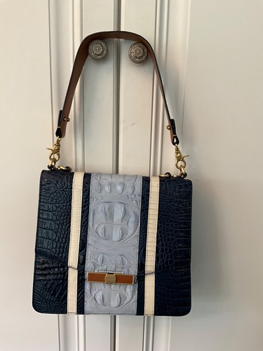 BRAHMIN TRI COLOR HANDBAG