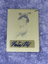 PAXTON KLING 2021 Leaf Perfect Game YELLOW PRINT PLATE Autograph #1/1 PENN STATE