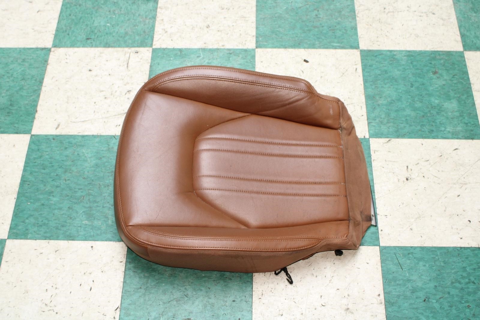 14-17 Ghibli Brown Leather Front Passenger RH Seat Lower Cushion Factory WTY Pad