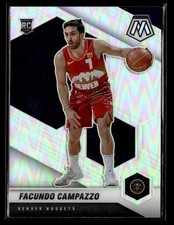 2020-21 Panini Mosaic #237 Facundo Campazzo Silver Rookie Card Denver Nuggets. rookie card picture