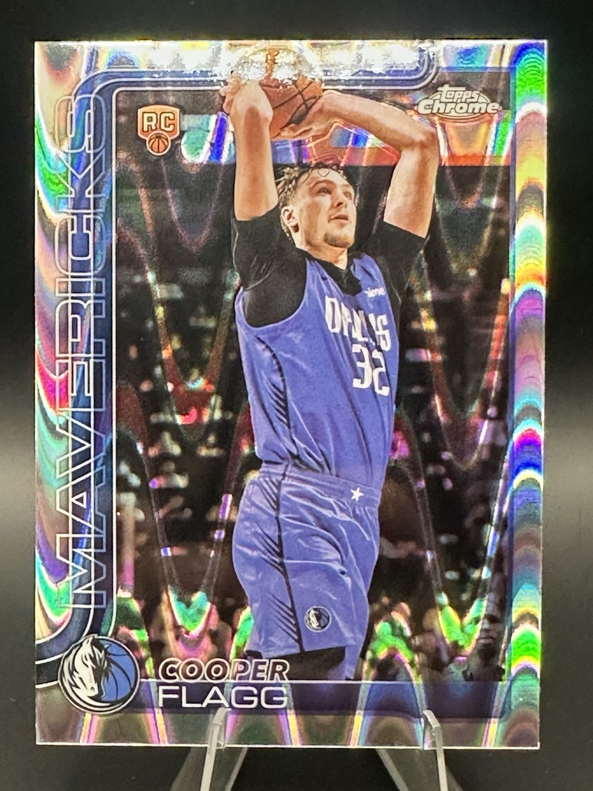 2025-26 Topps Chrome - Cooper Flagg #251 Wave Refractor (RC)