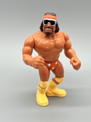 WWE WWF Hasbro Macho Man Randy Savage Series 1 Vin...