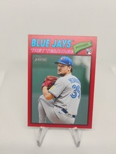 2026 Topps Heritage Trey Yesavage RC Red