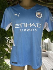 Manchester City FC 2021 2022 Home football Shirt m medium 93:20 mcfc 