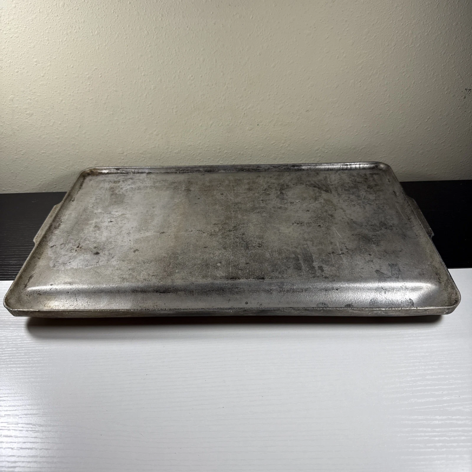Vintage Caloric Stove Corp M-102 Aluminum Double Burner Griddle Pan OEM M102