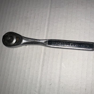 Craftsman 1/4'' Drive Ratchet USA-V-43175 W/ Oil Port, 3  Ext V43539 & #10 Socket