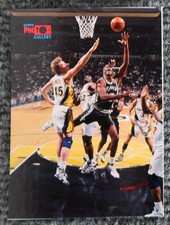 1995-96 TOPPS PHOTO GALLERY DAVID ROBINSON SPURS OVERSIZED PRINTERS PROOF - NRMT