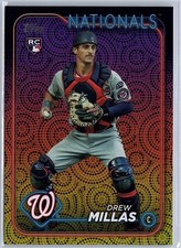 2024 Topps Drew Millas #530 Holiday Washington Nationals