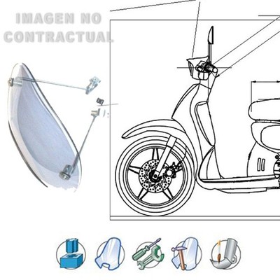 Komplette Anker Honda Shadow 50, 90 Für Motorrad Ersatzteile Zubehör Teile