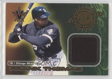 2000 Pacific Vanguard Game-Worn Jerseys Frank Thomas #3 HOF nd3