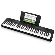 Alesis Melody 61 MK4 Keyboard Piano for Beginners with 61 Keys Speakers, Tabl...