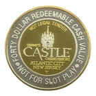 $40 Trump Plaza Casino-Atlantic City-1.5oz .999 Silver Strike-Abescon Lighthouse