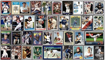 Mixed Lot of 109 Baseball Sports Cards 1979-2021 Boston Red Sox/Cincinnati Reds
