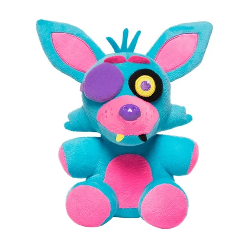 Funko Plush: Five Nights at Freddy's, 6" Foxy Blacklight, Blue