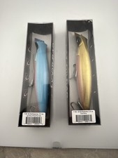 Wow!  Lot of 2 NIP 2.5 Oz Northbar Bottle Darters Striper, Blue Saltwater Lures!
