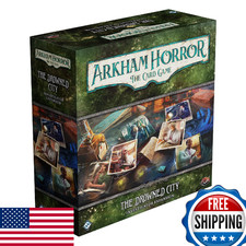 Asmodee Arkham Horror The Card Game The Drowned City Investigator Expansion - In
