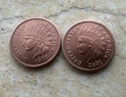 1871 1877 Indian Head Cent Penny Key Date Coin