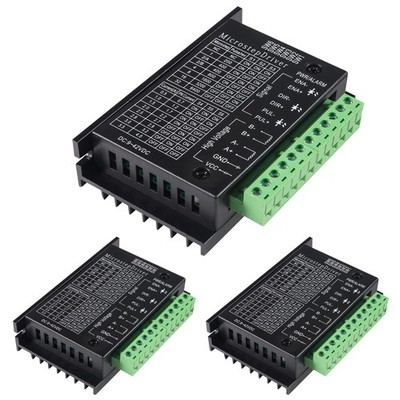 3PCS TB6600 Stepper Motor Driver,Single Axes Hybrid Stepper Motor 4A 9-42V fo...