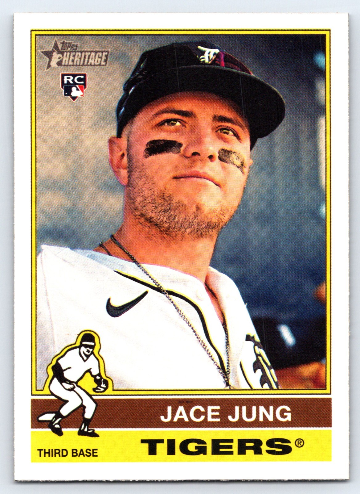 2025 Topps Heritage - Jace Jung #71 (RC)
