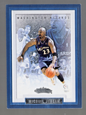 2002-03 Michael Jordan Fleer Showcase #1 Washington Wizards NBA MVP Champion