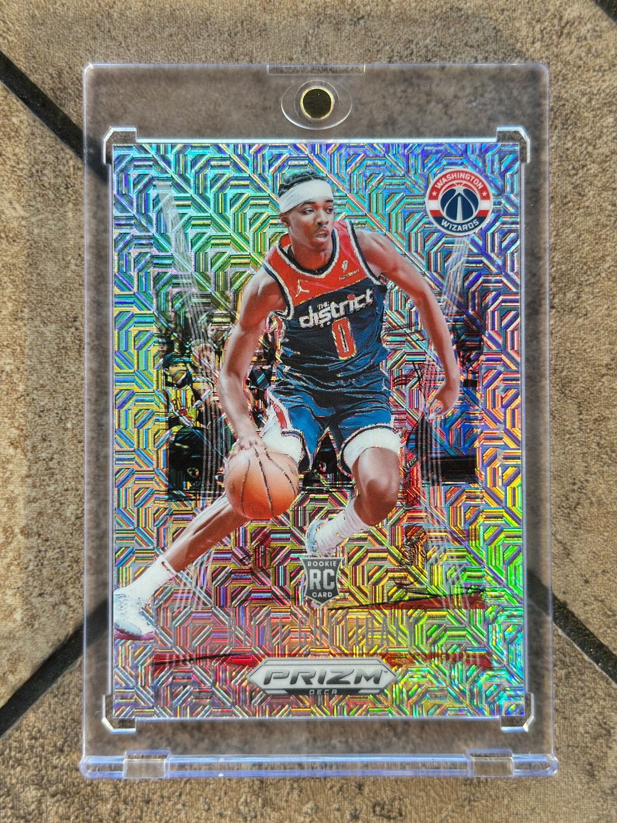 Bilal Coulibaly 2023 Panini Prizm Deca Mojo Rookie /25 Wizards