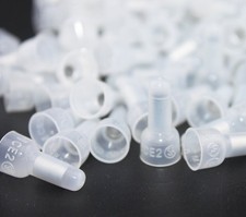 1000pcs CE2 Closed End Wire Crimp Connectors Protective Wire Crimp Cap Wire C...