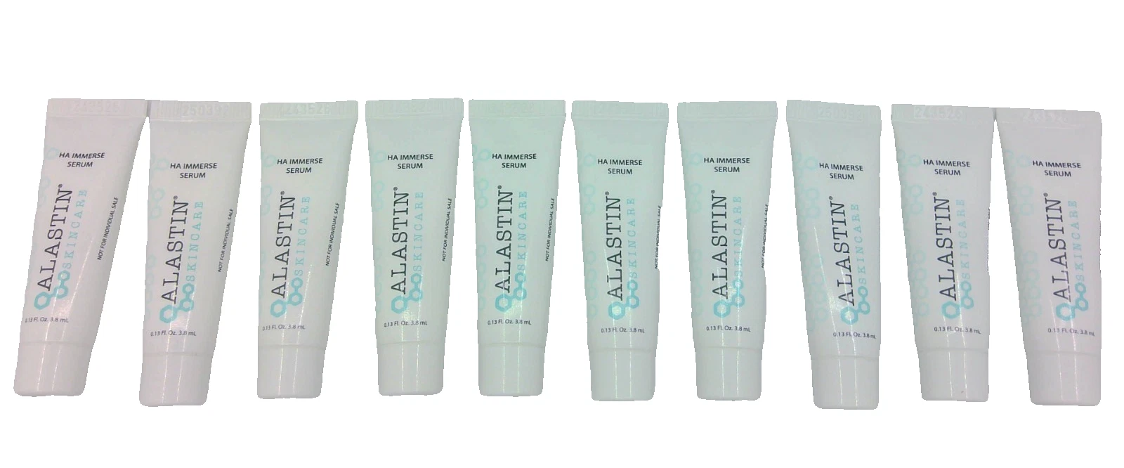 Alastin Skincare HA Immerse Serum Travel Size 0.13 fl oz/3.8 ml [10-Pack]