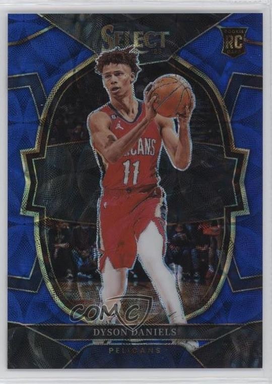 2022-23 Panini Select Concourse Blue Scope Prizm 25/249 Dyson Daniels #67 11es