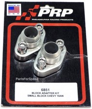 Prp 6851 Small Block Chevy 16an Adapters For Remote Water Pump Sbc Made In Usa