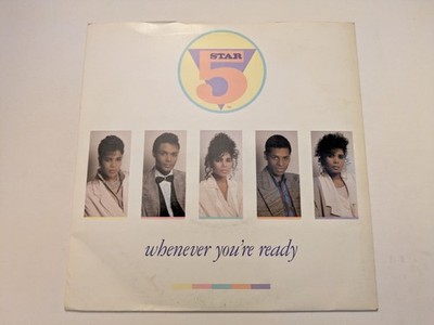 5 STAR WHENEVER YOU'RE READY (53) 2 Track 7'' Single including Picture Sleeve BMG
