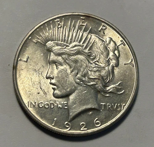 1926 D PEACE  DOLLAR BU