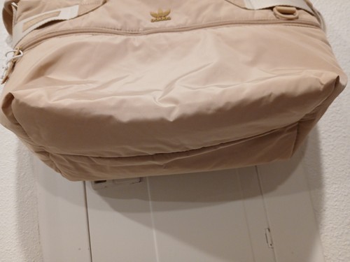 ADIDAS Originals Beige Logo Puffer  - Picture 6 of 9