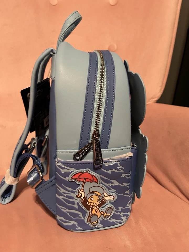 Mini Mochila Loungefly Disney Pinocho Balsa Mate Nueva con Etiquetas Foto 2 de 4