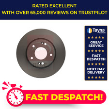 2x Brake Discs Pair Vented fits HYUNDAI SONATA NF 2.0 Front 05 to 10 280mm Set