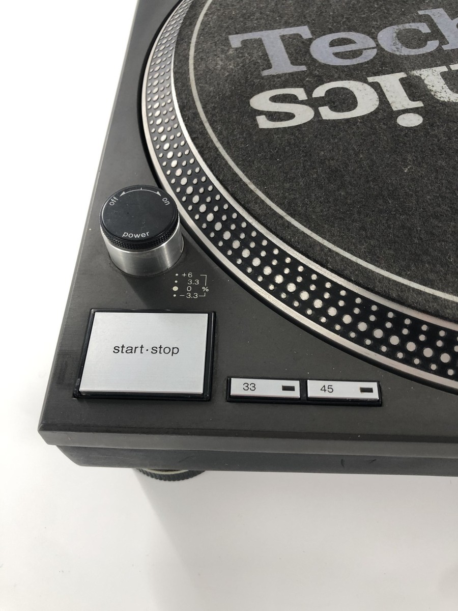 Technics SL-1200MK3 Turntable Black DJ Working Tested Video From