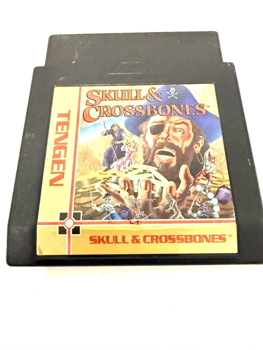 Skull & Crossbones NES Nintendo Entertainment System Tengen Pirate