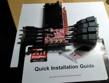 ATI FirePro 2460 Professional Graphics Card | Quad Display Output