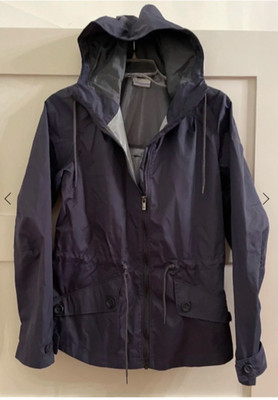 columbia adult small rain jacket wind breaker navy
