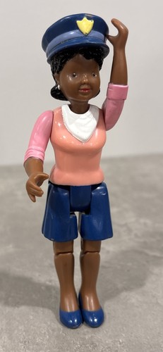 1995 Fisher Price Loving Family African American Mail Woman Doll Figure