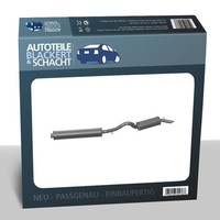 Auspuff Endtopf für Opel Sintra