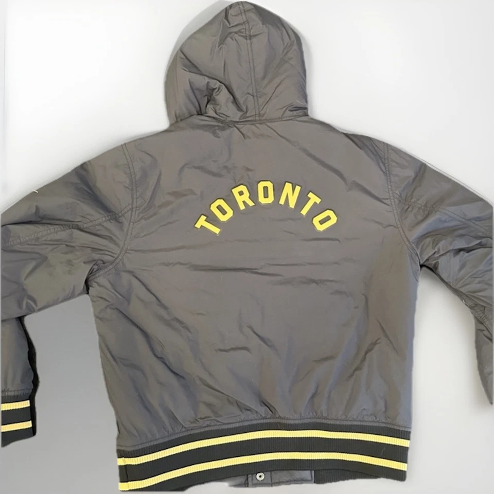 Toronto Raptors City Edition Nike Small Jacket Rare NBA Black And Gold - Image 2 of 4