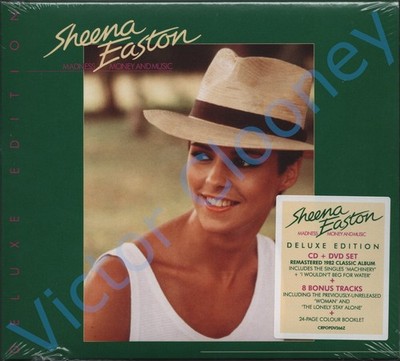 SHEENA EASTON. Madness, Money And Music / Cherry Pop Deluxe Edition CD+DVD NEW