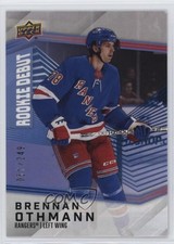 2024-25 Upper Deck UD Rookie Debut Blue 51/249 Brennan Othmann #4 11k6