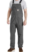 Carhartt Rugged Flex Rigby Bib Overalls for Men - Gravel 42x30